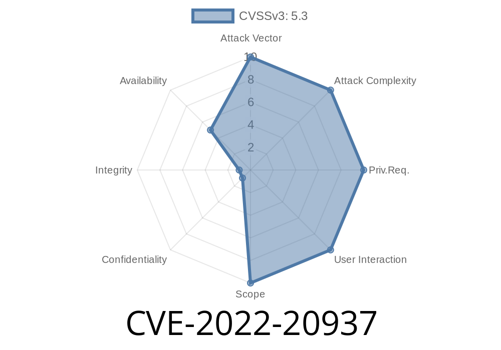 CVE-2022-20937: Understanding the Vulnerability in Cisco Identity Services Engine (ISE) Software's RADIUS Request Monitoring Feature and Effective Workarounds