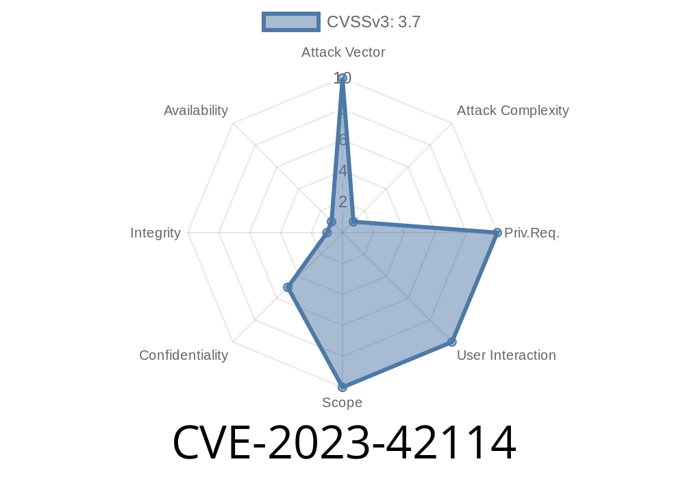 CVE-2023-42114 - Exim NTLM Challenge Out-Of-Bounds Read Information Disclosure Vulnerability Revealed: What You Need to Know