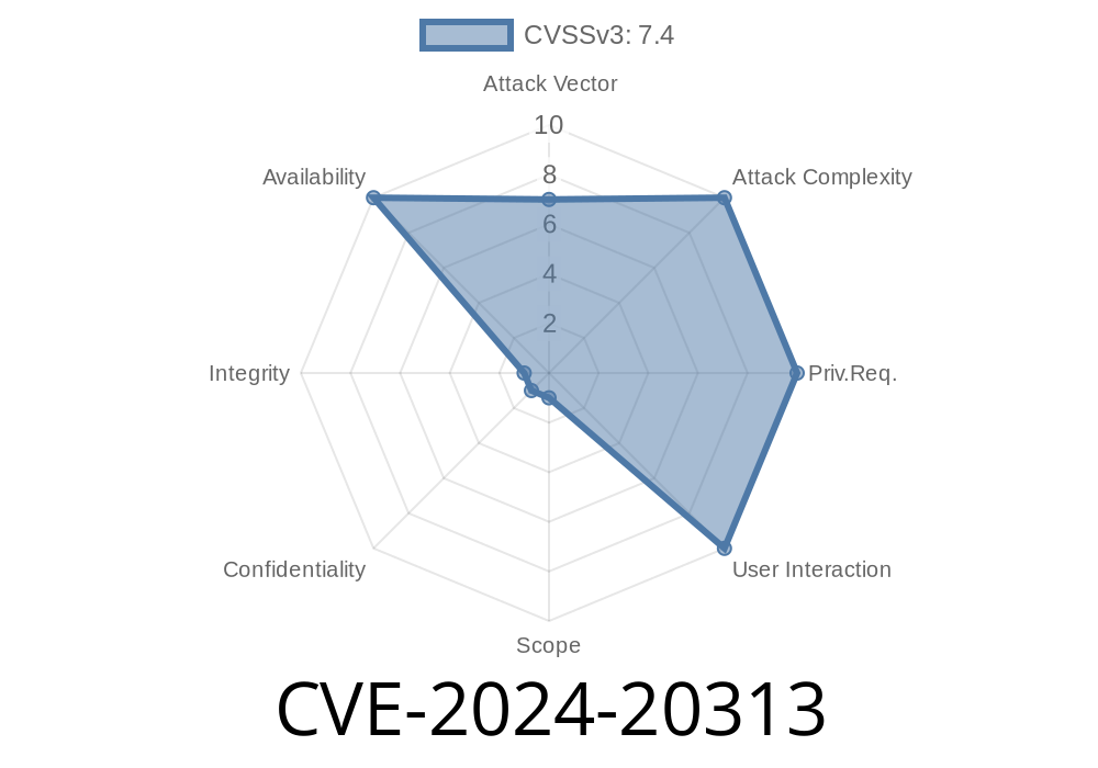 CVE-2024-20313 - Unauthenticated Adjacent Attack Leads to DoS in Cisco IOS XE Software Due to OSPFv2 Vulnerability