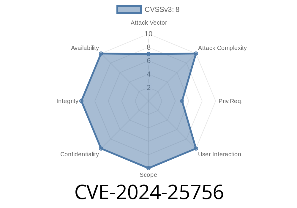 CVE-2024-25756 - Stack Based Buffer Overflow Vulnerability in Tenda AC9 v.3. Allows Remote Code Execution via FormWifiBasicSet Function