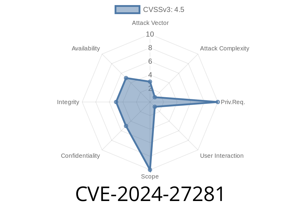 CVE-2024-27281 - RDoc YAML Configuration File Vulnerability Leads to Object Injection and Remote Code Execution